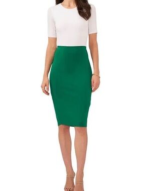 Vince Camuto Emerald Green Pencil Skirt 2X